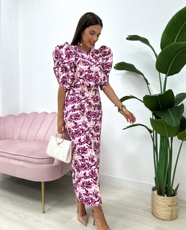 VESTIDO DURÁN BUGANVILLA