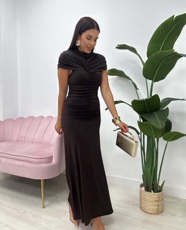 VESTIDO RANIRA MARRÓN