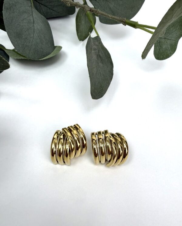 PENDIENTES ZURI DORADO