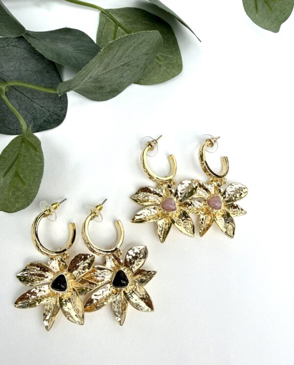 PENDIENTES FLOR HAIMI