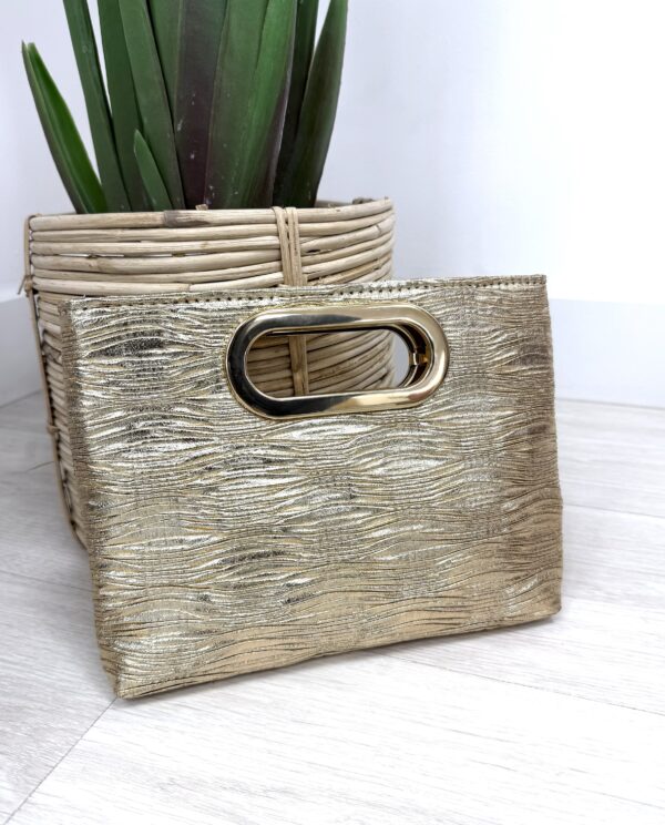BOLSO CALISTA DORADO