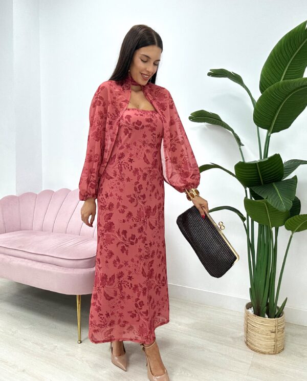 VESTIDO HARPER CORAL