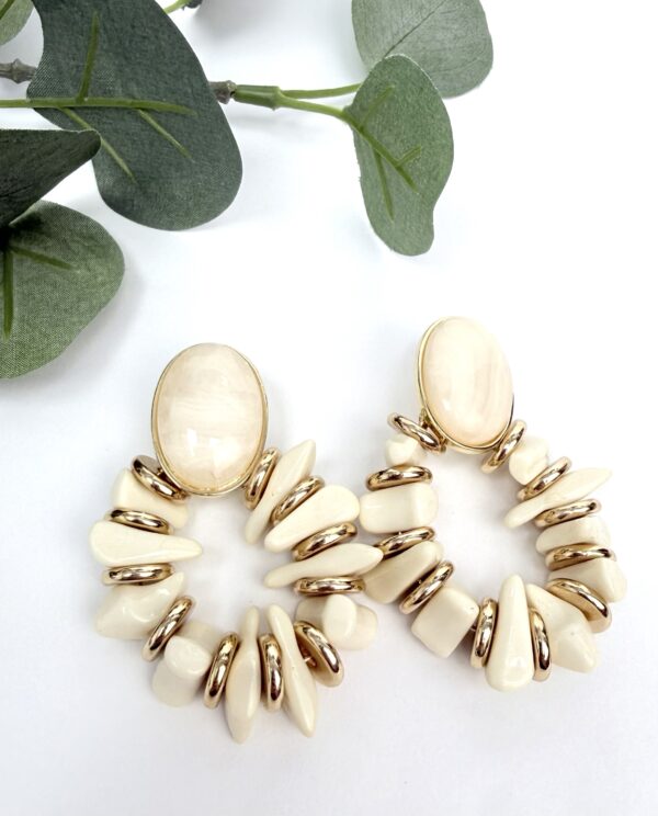 PENDIENTES ADIEL NÁCAR