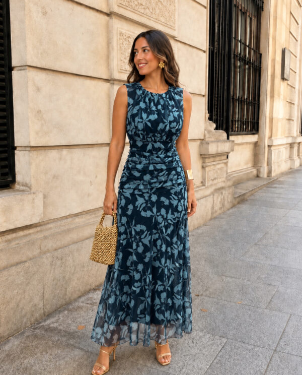 VESTIDO ARIADNE AZUL