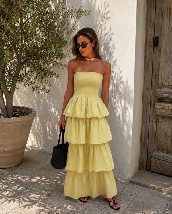 VESTIDO VOLANTES