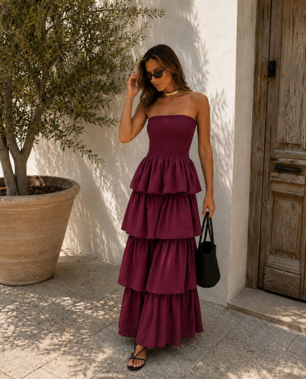 VESTIDO VOLANTES