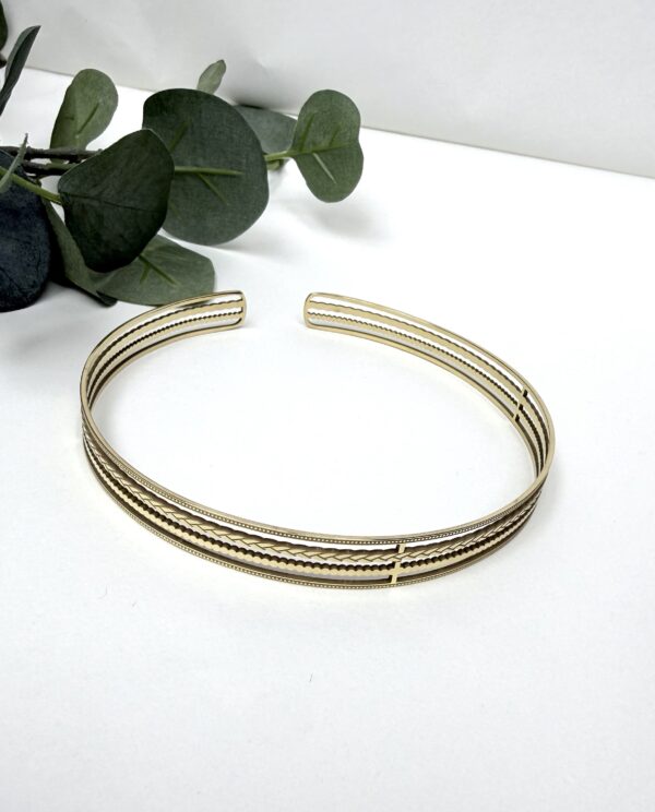 CHOKER TRENZADO