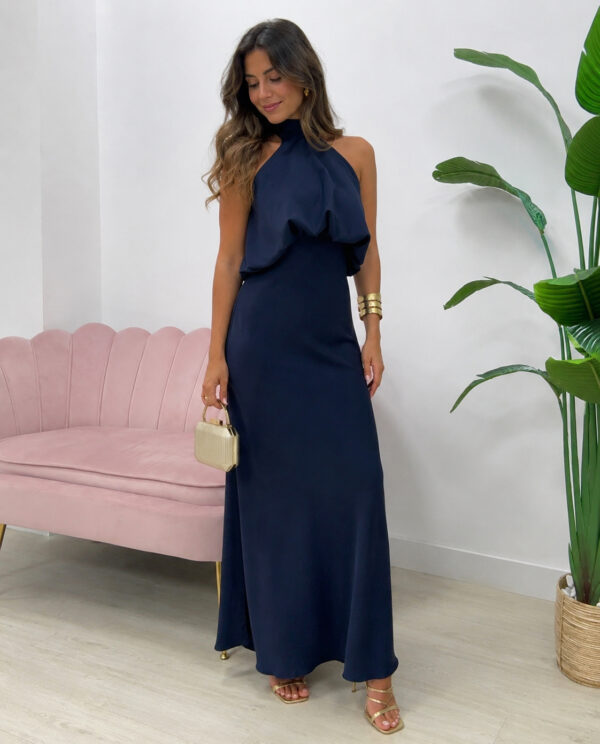 VESTIDO ALYA AZUL MARINO
