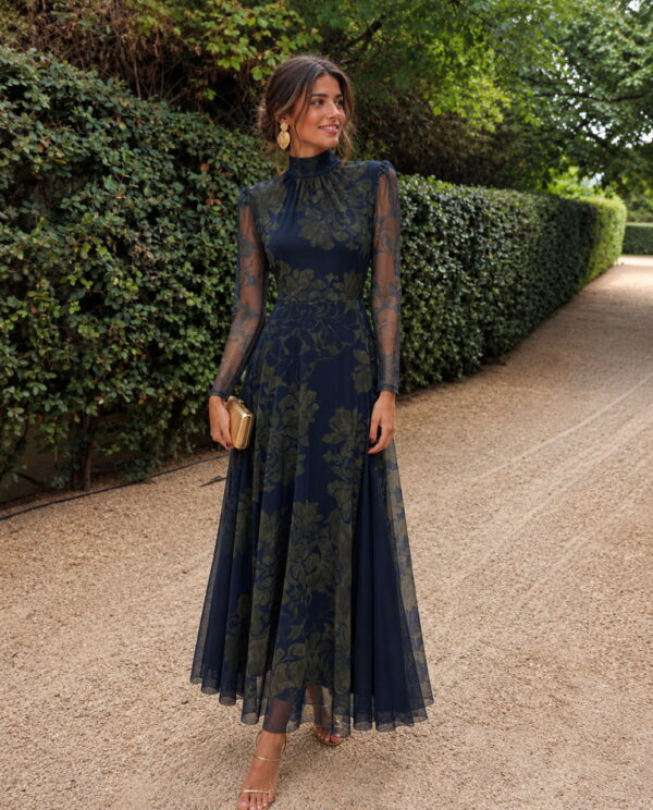 VESTIDO BAVIERA AZUL