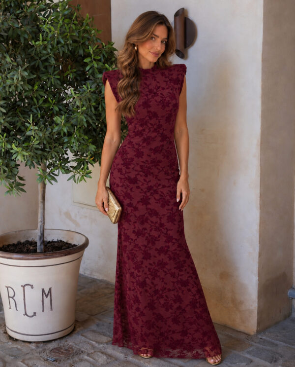 VESTIDO VELMONT BURDEOS