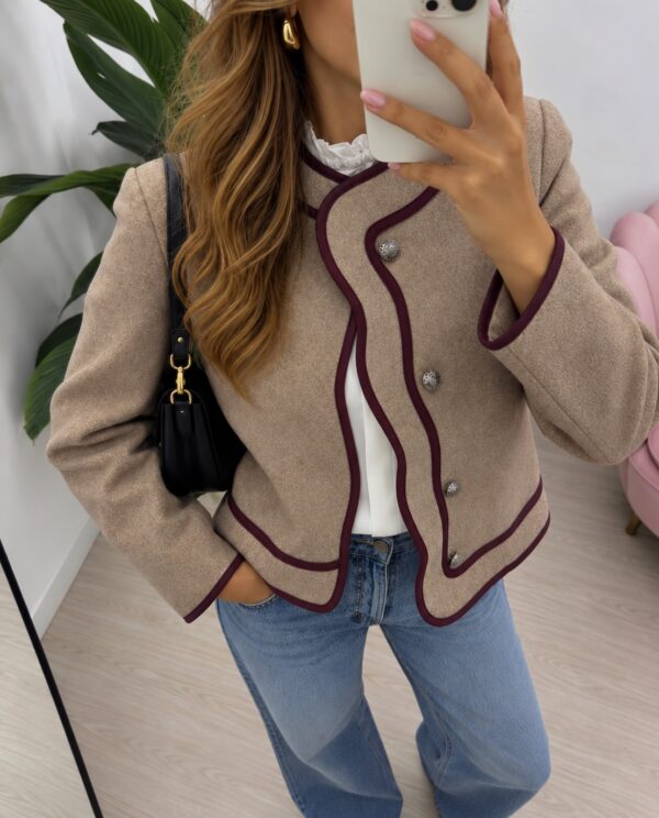 CHAQUETA NINET BEIGE